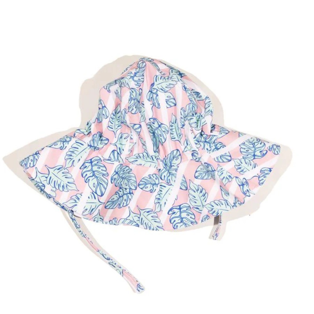 EGG Collective Palm Stripe 18M Beach Hat